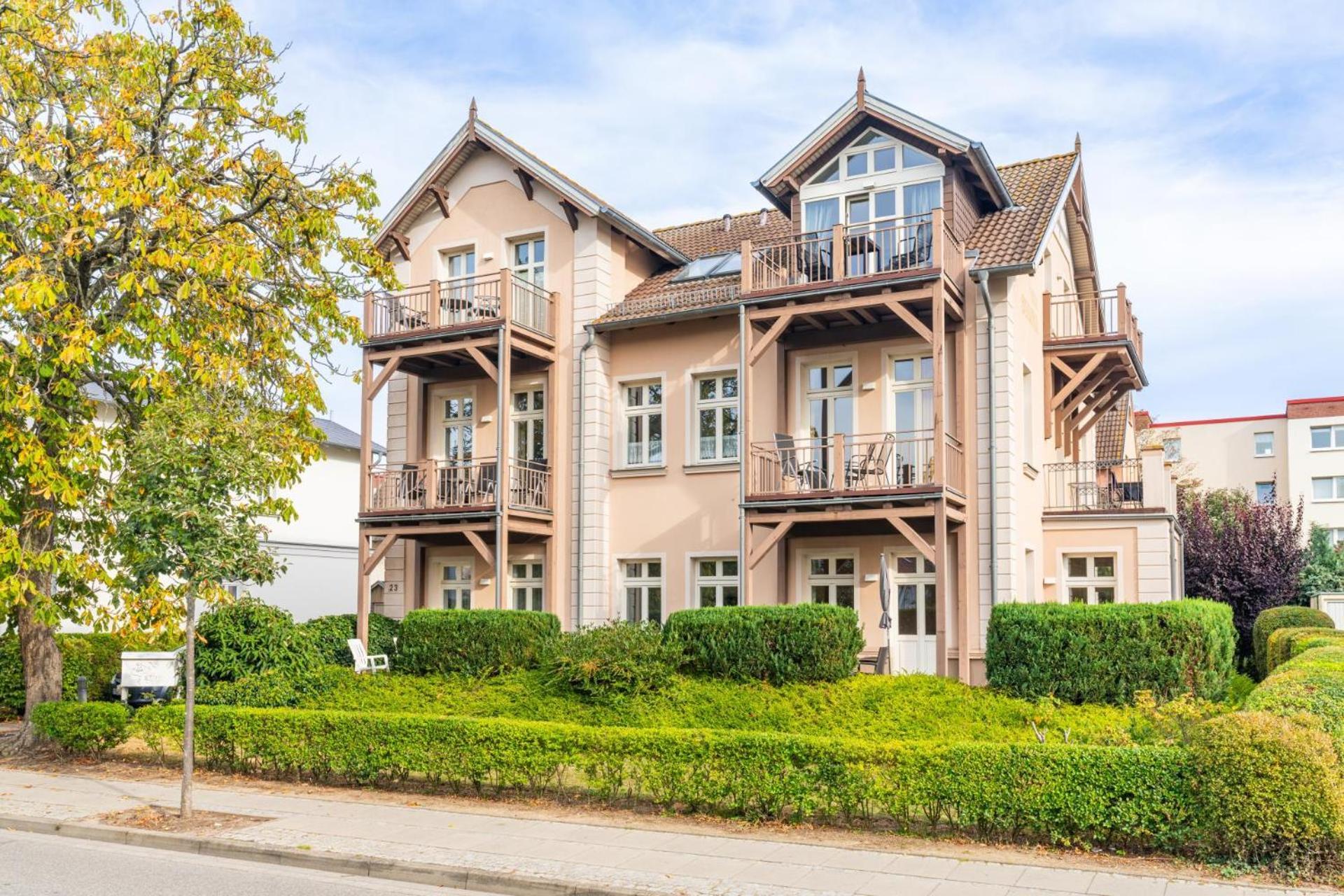 Villa Lichtdurchflutete Fewo Mit 2 Balkonen, Strandnah, Mit Parkplatz Ostseebad Kühlungsborn Exterior foto