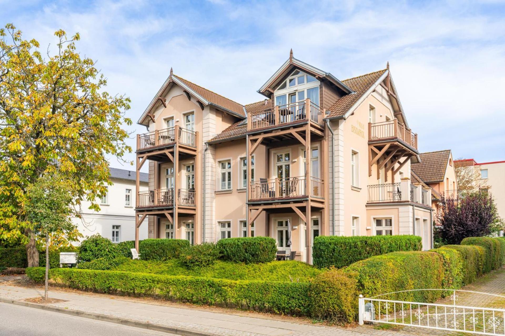 Villa Lichtdurchflutete Fewo Mit 2 Balkonen, Strandnah, Mit Parkplatz Ostseebad Kühlungsborn Exterior foto